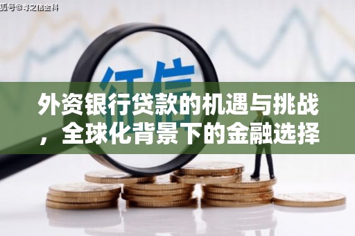 黔江外资银行贷款的机遇与挑战，全球化背景下的金融选择